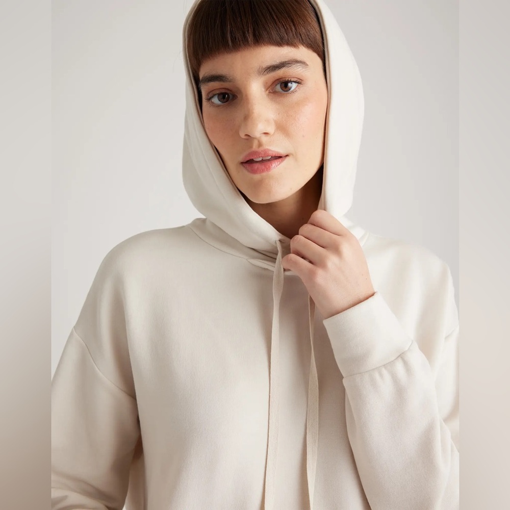 QUINCE SUPERSOFT FLEECE PULLOVER HOODIE - Picture 5 of 9